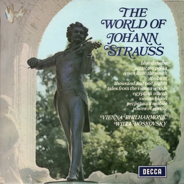 Capa de Johann Strauss* — The World Of Johann Strauss