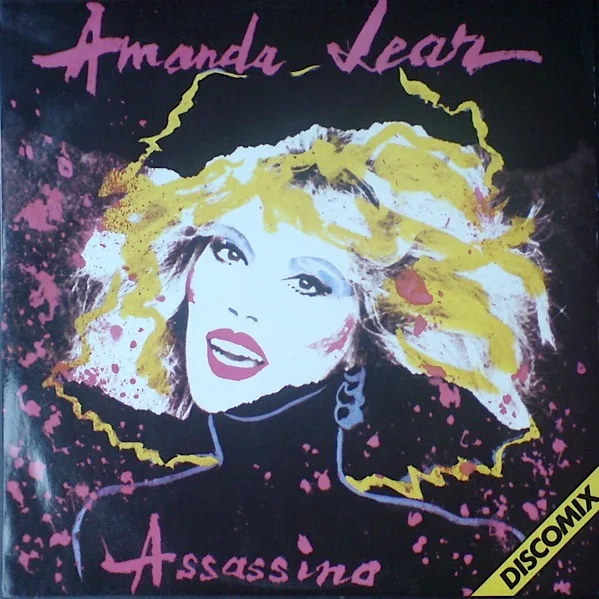 Capa de Amanda Lear — Assassino