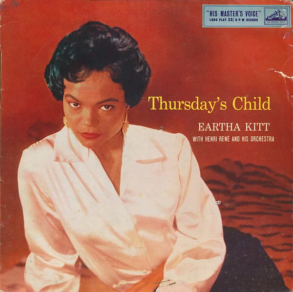 Capa de Eartha Kitt With Henri René And His Orchestra — Thursday's Child