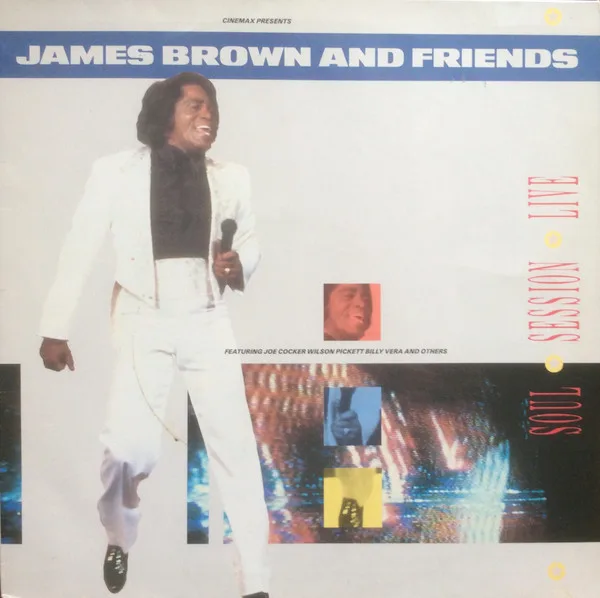 Capa de James Brown — James Brown & Friends