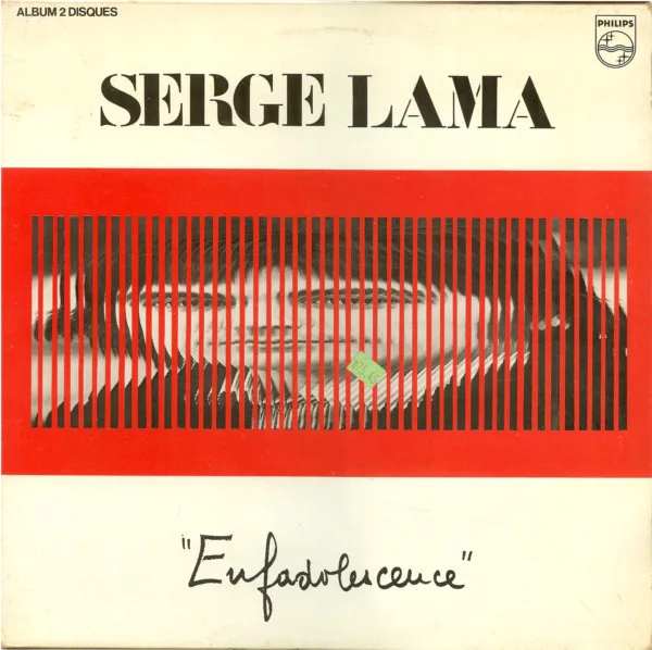Capa de Serge Lama — Enfadolescence