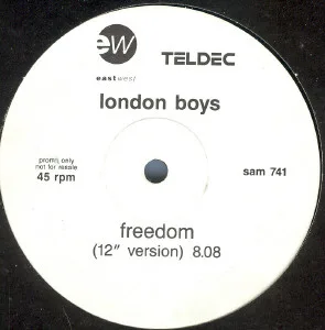 Capa de London Boys — Freedom