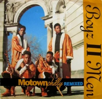 Capa de Boyz II Men — Motownphilly