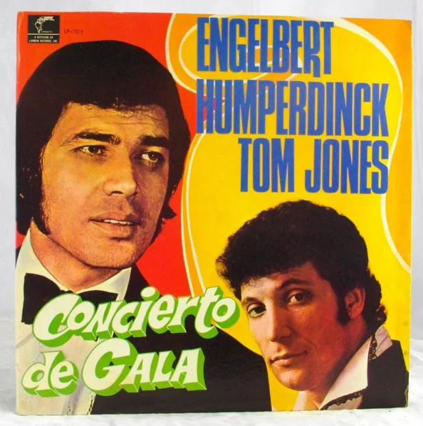 Capa de Engelbert Humperdinck, Tom Jones — Concierto De Gala