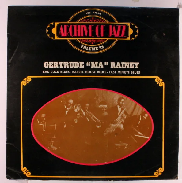 Capa de Gertrude "Ma" Rainey* — Archive Of Jazz Volume 28
