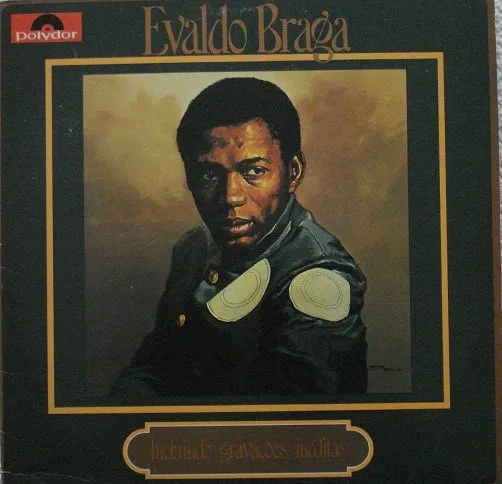 Capa de Evaldo Braga — O Idolo Negro Vol. 3