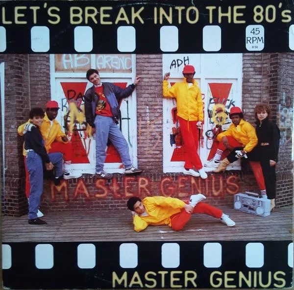 Capa de Master Genius — Let's Break Into The 80's