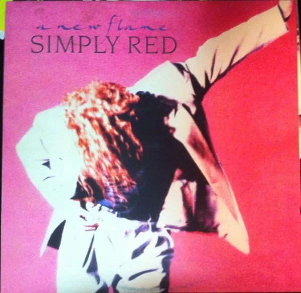 Capa de Simply Red — A New Flame