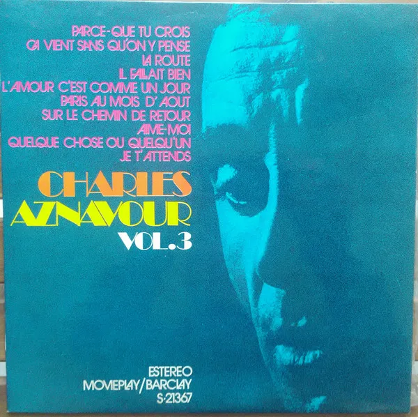 Capa de Charles Aznavour — Charles Aznavour