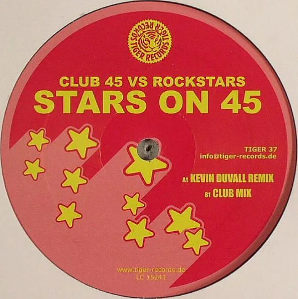 Capa de Club 45 Vs Rockstars* — Stars On 45