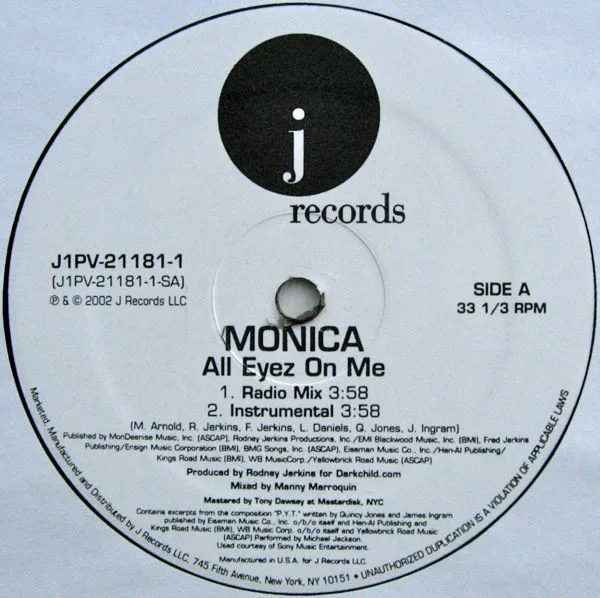 Capa de Monica — All Eyez On Me