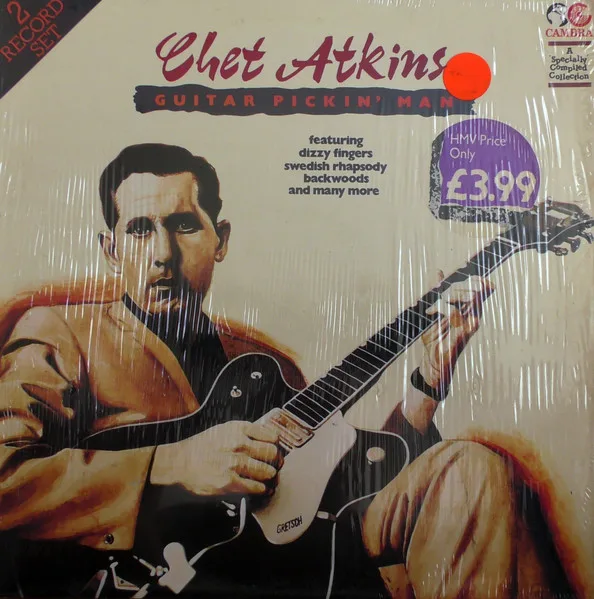 Capa de Chet Atkins — The Guitar Pickin' Man