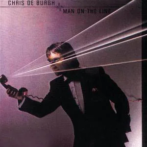 Capa de Chris De Burgh — Man On The Line