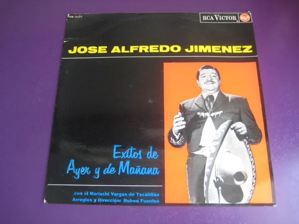 Capa de José Alfredo Jiménez — Éxitos de Ayer y Mañana