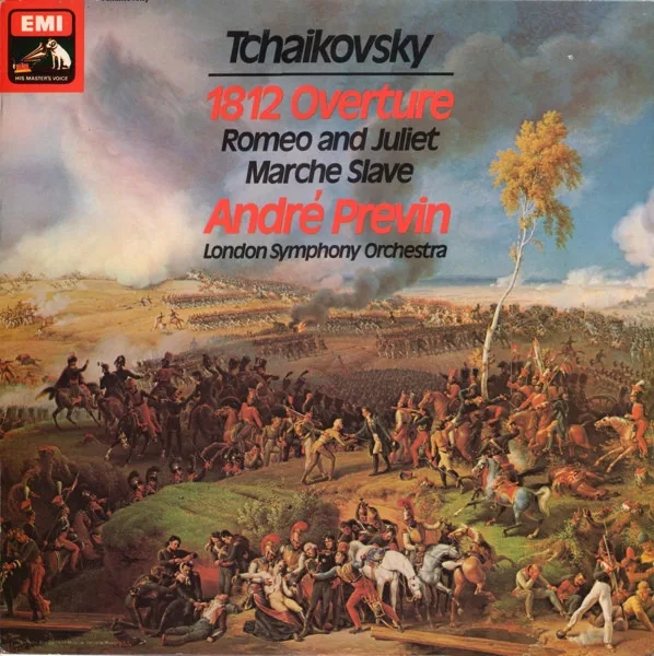 Capa de London Symphony Orchestra* Conducted By André Previn / Tchaikovsky* — 1812 Overture