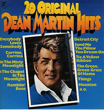 Capa de Dean Martin — 20 Original Dean Martin Hits