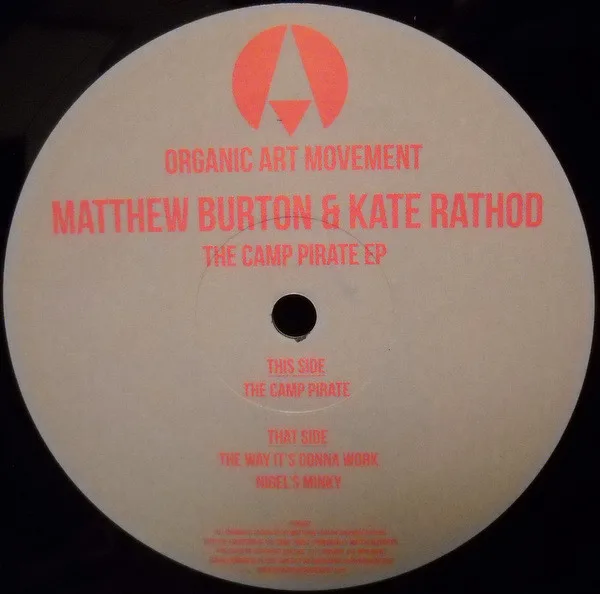Capa de Matthew Burton & Kate Rathod — The Camp Pirate EP
