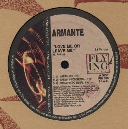 Capa de Armante — Love Me Or Leave Me (Remix)