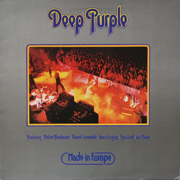 Capa de Deep Purple — Made In Europe