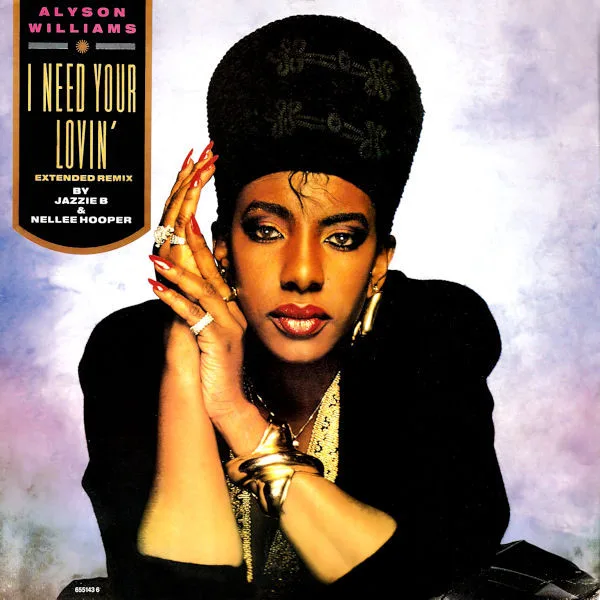 Capa de Alyson Williams — I Need Your Lovin' (Extended Remix)