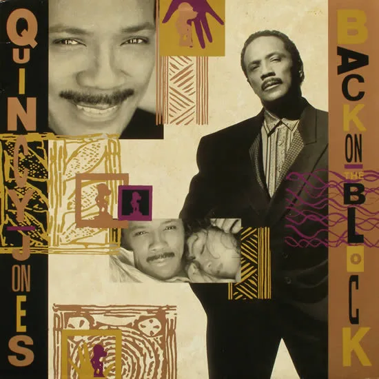 Capa de Quincy Jones — Back On The Block