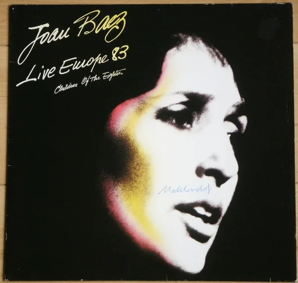 Capa de Joan Baez — Live In Europe 83 - Children Of The Eighties