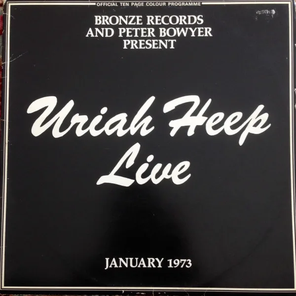 Capa de Uriah Heep — Uriah Heep Live