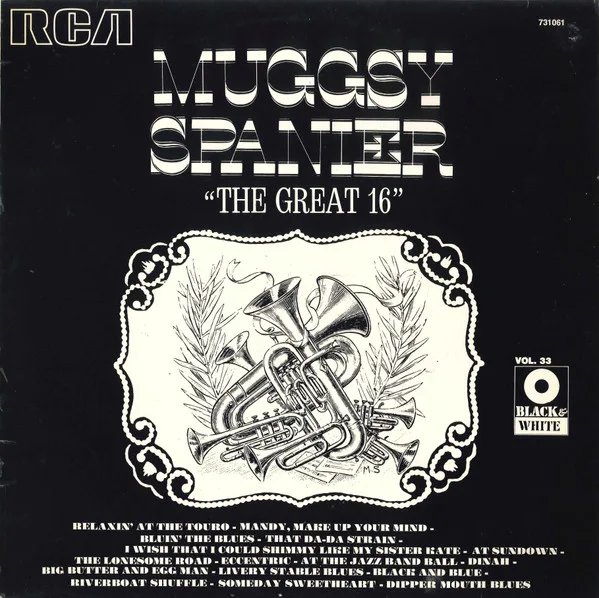 Capa de Muggsy Spanier — The Great 16