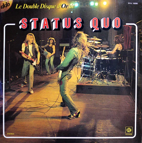 Capa de Status Quo — Le Double Disque D'Or De Status Quo