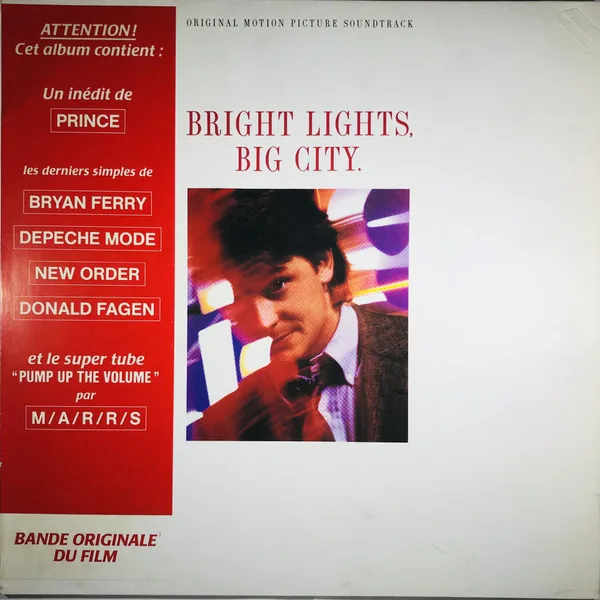 Capa de Various — Bright Lights, Big City - Original Motion Picture Soundtrack