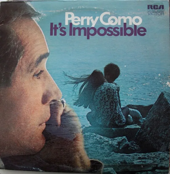 Capa de Perry Como — It's Impossible