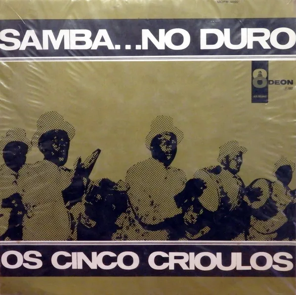 Capa de Os Cinco Crioulos — Samba... No Duro