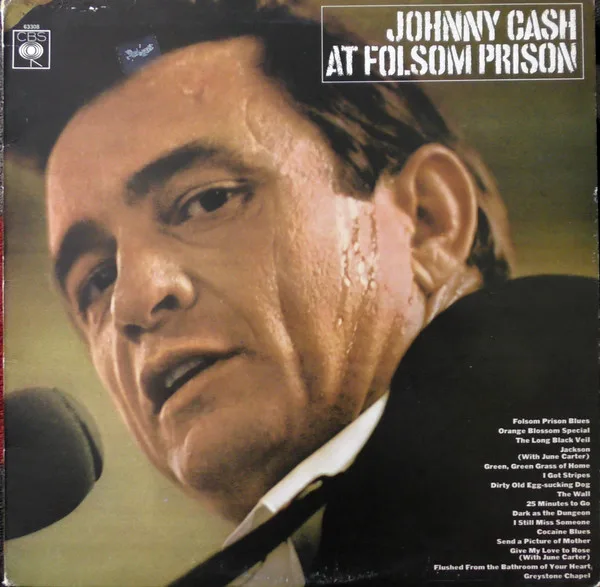 Capa de Johnny Cash — At Folsom Prison
