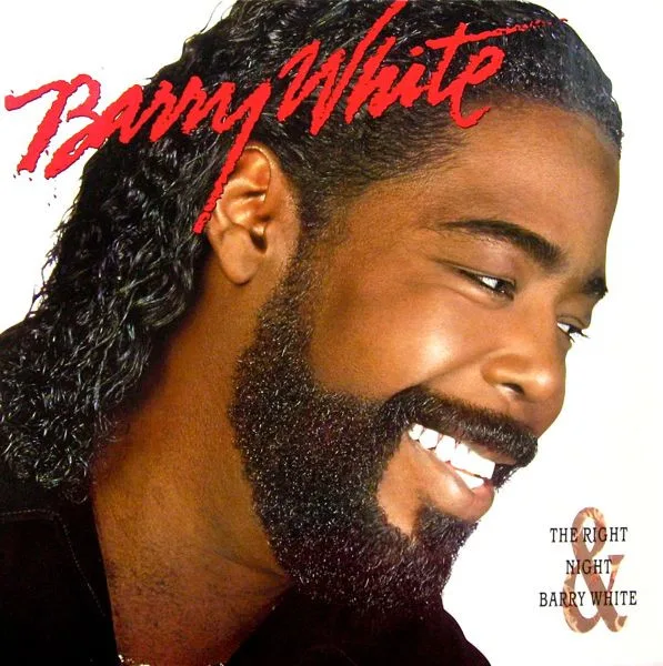 Capa de Barry White — The Right Night & Barry White
