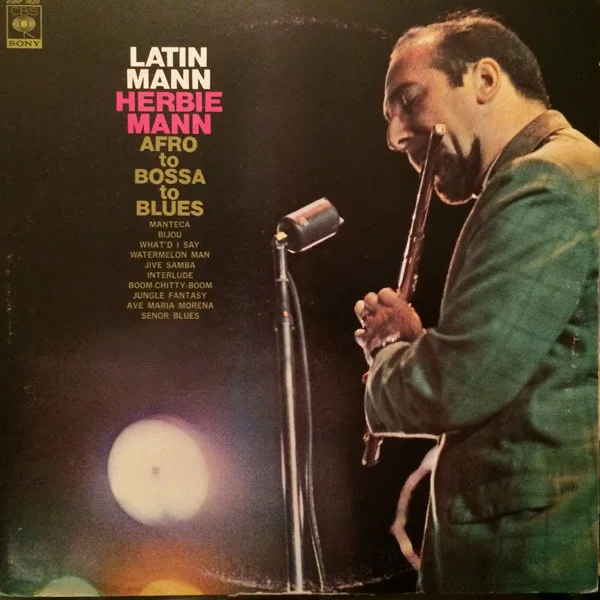 Capa de Herbie Mann — Latin Mann (Afro To Bossa To Blues)