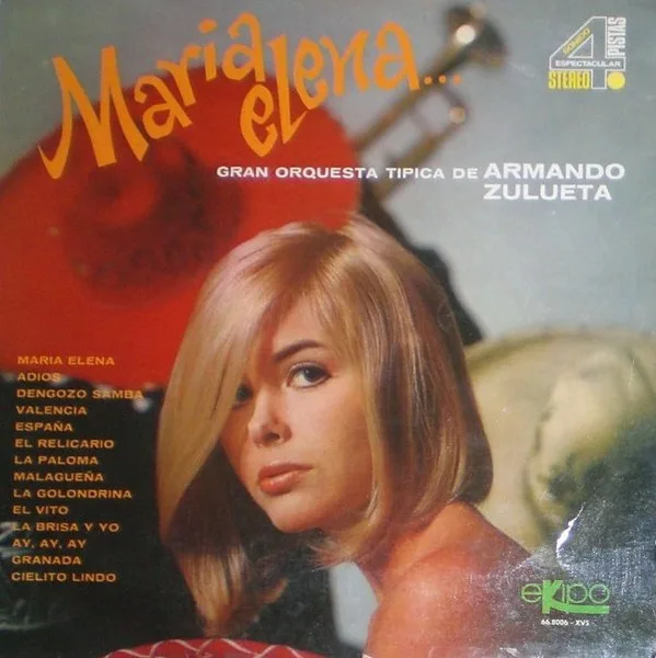 Capa de Gran Orquesta Tipica De Armando Zulueta* — Maria Elena...