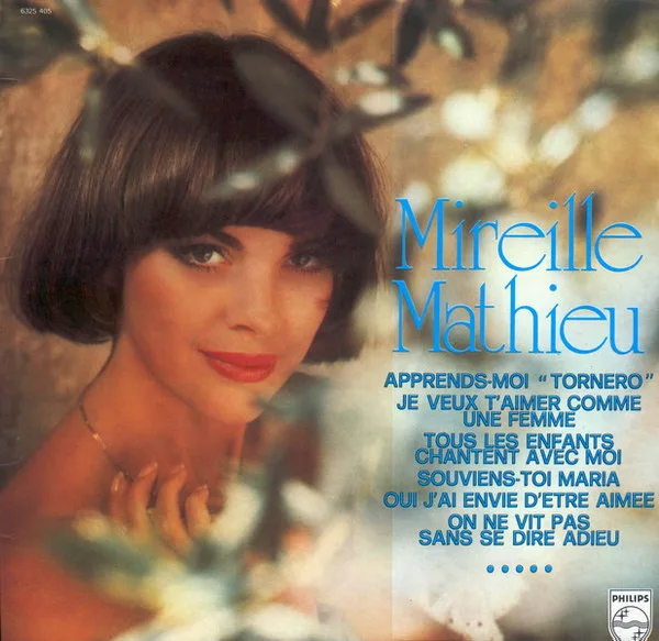 Capa de Mireille Mathieu — Apprends-Moi
