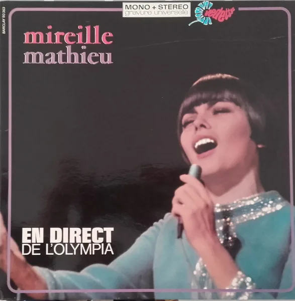 Capa de Mireille Mathieu — En Direct De L'Olympia