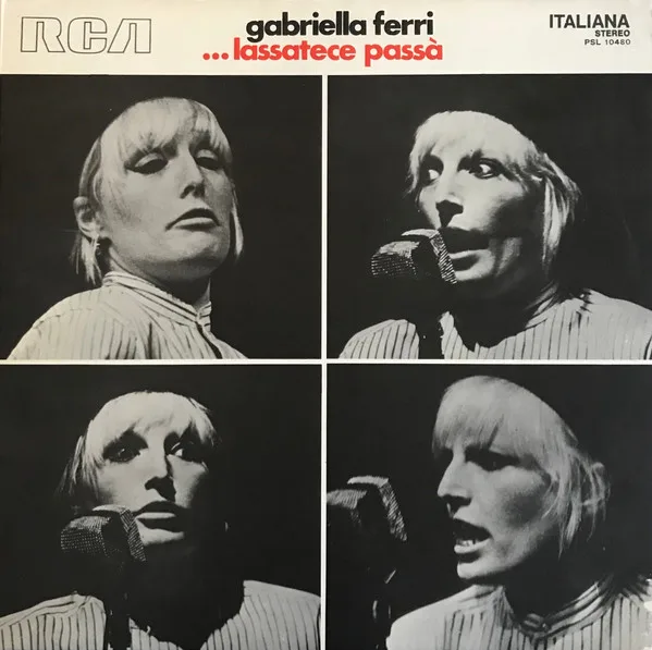 Capa de Gabriella Ferri — ...Lassatece Passà