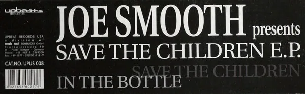 Capa de Joe Smooth — Save The Children E.P.