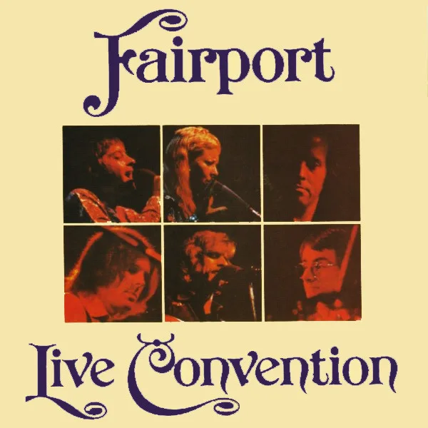 Capa de Fairport Convention — Fairport Live Convention