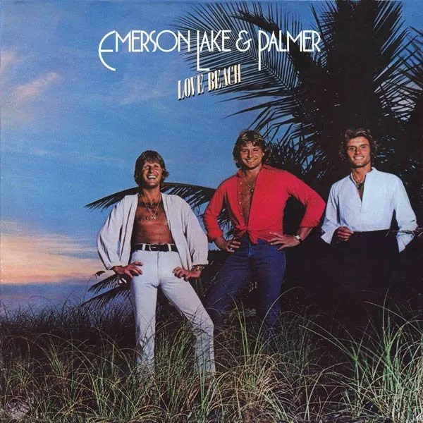 Capa de Emerson, Lake & Palmer — Love Beach