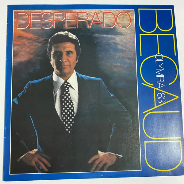 Capa de Gilbert Bécaud — Desperado