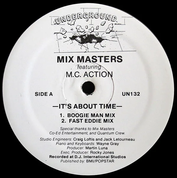Capa de Mix Masters Featuring M.C. Action* — It's About Time