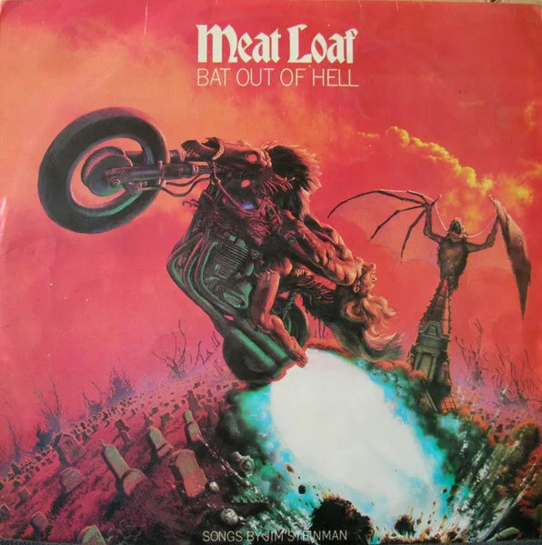 Capa de Meat Loaf — Bat Out Of Hell