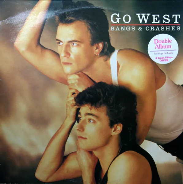 Capa de Go West — Bangs & Crashes