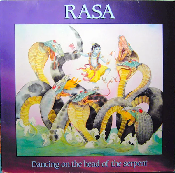 Capa de Rasa  — Dancing On The Head Of The Serpent