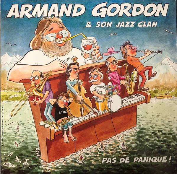 Capa de Armand Gordon & Son Jazz Clan — Pas D‘Panique