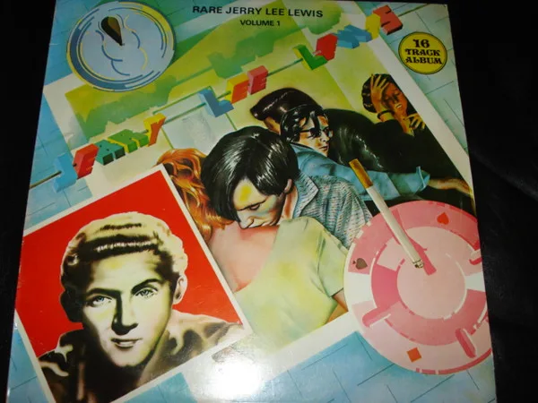 Capa de Jerry Lee Lewis — Rare Jerry Lee Lewis Volume 1