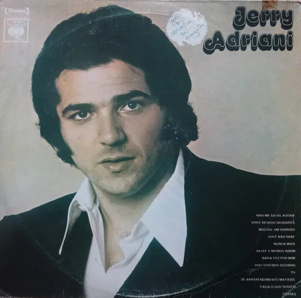 Capa de Jerry Adriani — Jerry Adriani